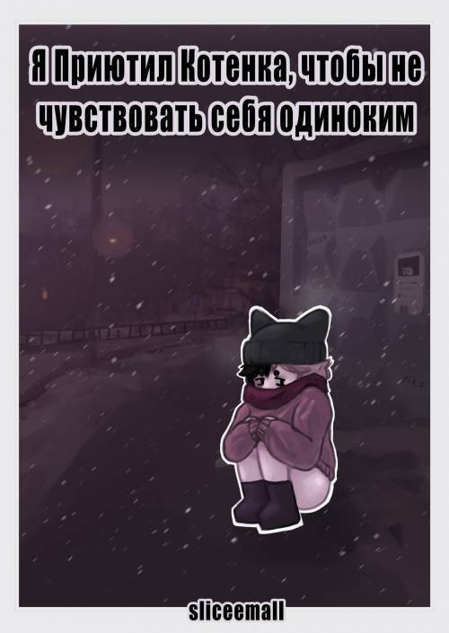 Я приютил котенка, чтобы не чувствовать себя одиноким