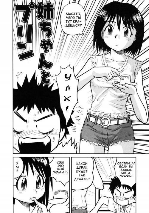 Doutei Kaikin!! №8. Nee-chan and Pudding / Сестрица и пудинг