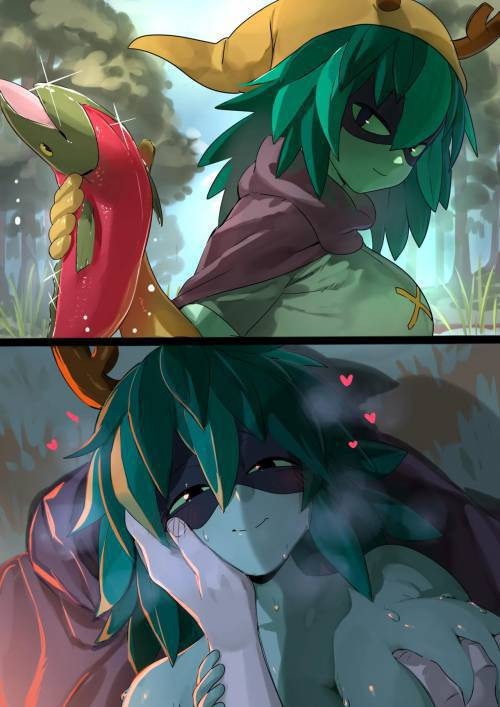 Finn and Wizard Huntress / Финн и Колдунья-Охотница