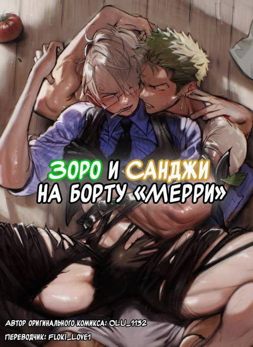 Zosan on Merry / Зоро и Санджи на борту "Мерри"